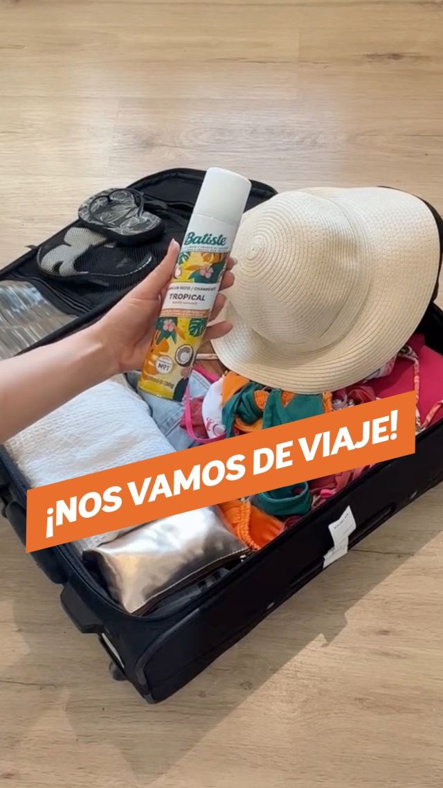 Llega el buen tiempo, ¡y eso quiere decir viajes y escapadas! 🙌🏼 Disfruta de cada minuto sin preocupaciones, estando perfectx 24/7 con tu Batiste fav. 💖
#batiste #dryshampoo #hair